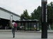 South Dakota Avenue Transportation and Streetscape Study - Fort Totten Metro bus shelter area and man walking